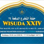 Al Fithrah Surabaya Wisuda 721 Santri, Pesan Menjaga Identitas Santri Menggema
